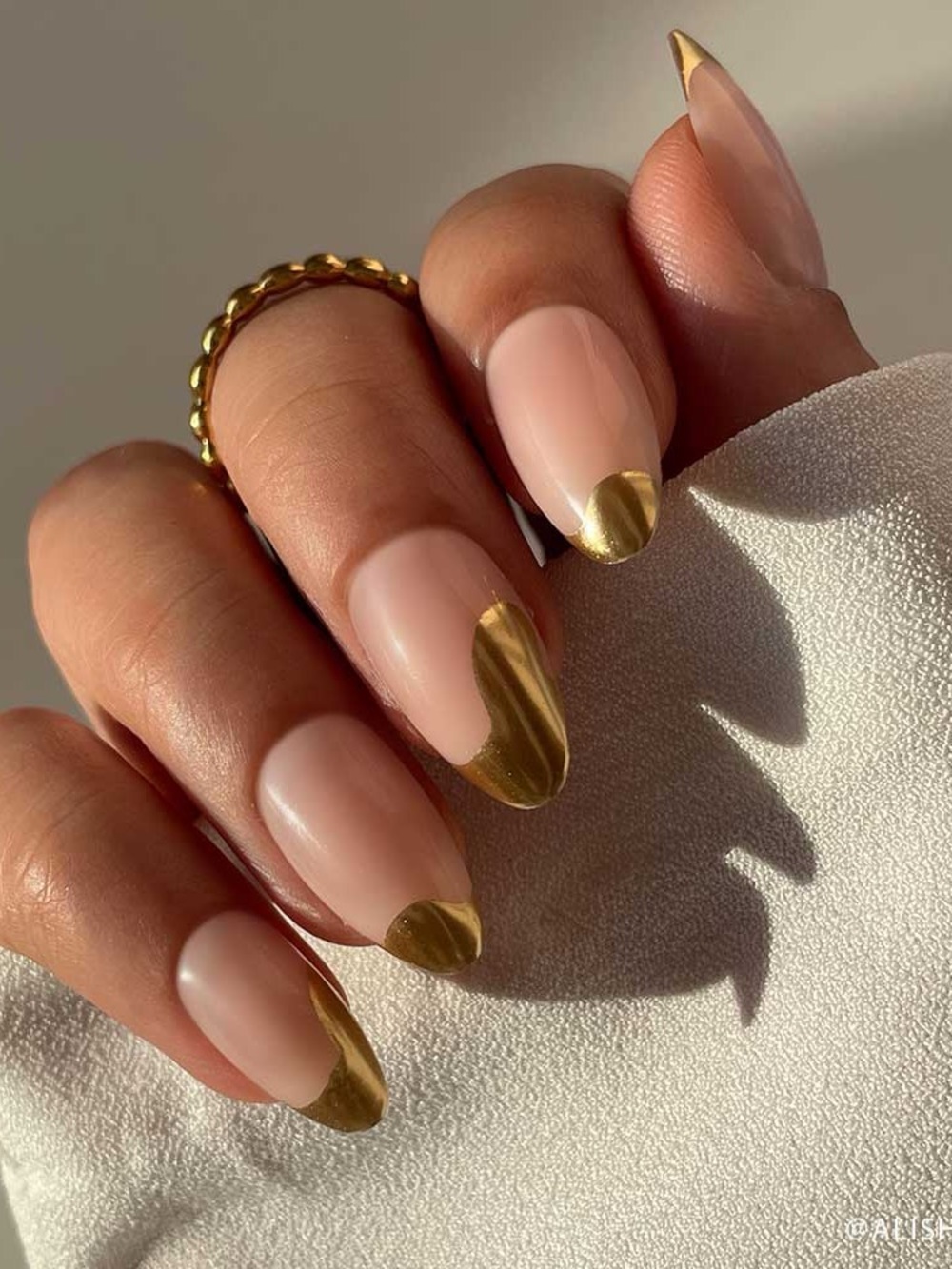 2 for $24 - Glamnetic Press On Nails - Golden Touch - Picture 2 of 5